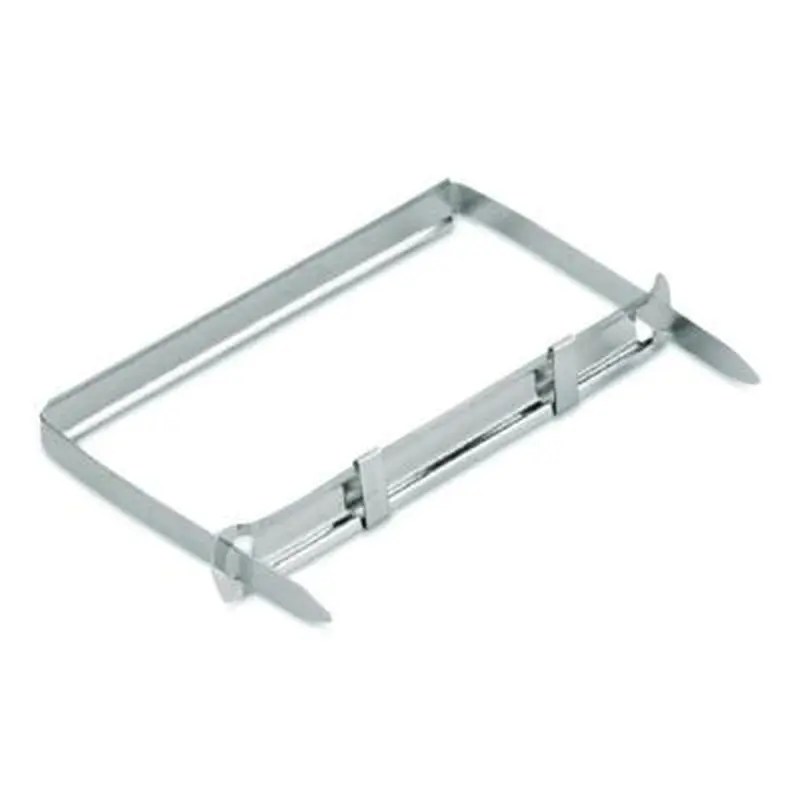 Two-Prong File Fastener Sets, 2" Capacity, 2.75" Center to Center, Silver, 50/Box - File Fasteners | Officemate
