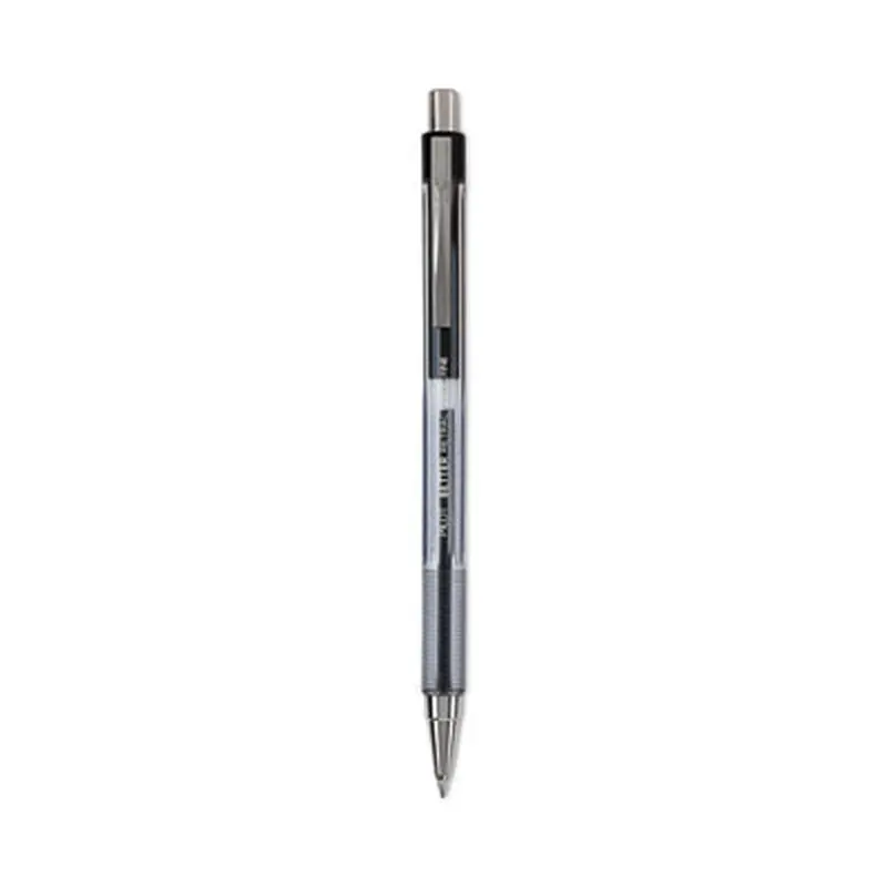Better Ballpoint Pen, Retractable, Fine 0.7 mm, Black Ink, Smoke Barrel, Dozen - Pens | Pilot