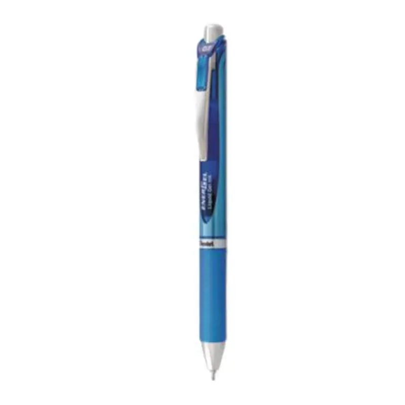 EnerGel RTX Gel Pen, Retractable, Medium 0.7 mm, Blue Ink, Blue/Light Blue Barrel - Pens | Pentel