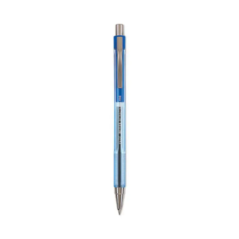 Better Ballpoint Pen, Retractable, Fine 0.7 mm, Blue Ink, Translucent Blue Barrel, Dozen - Pens | Pilot