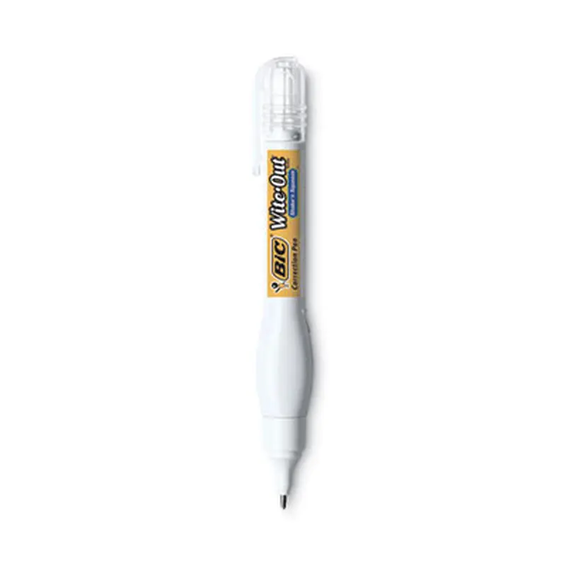 Wite-Out Shake 'n Squeeze Correction Pen, Needle Tip, 0.27 oz, White - Correction Liquid | BIC