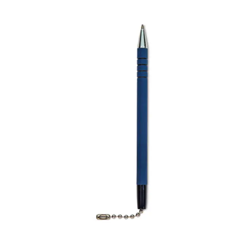 Antimicrobial Ballpoint Counter Pen, Medium 1 mm, Blue Ink, Blue Barrel - Pens | CONTROLTEK