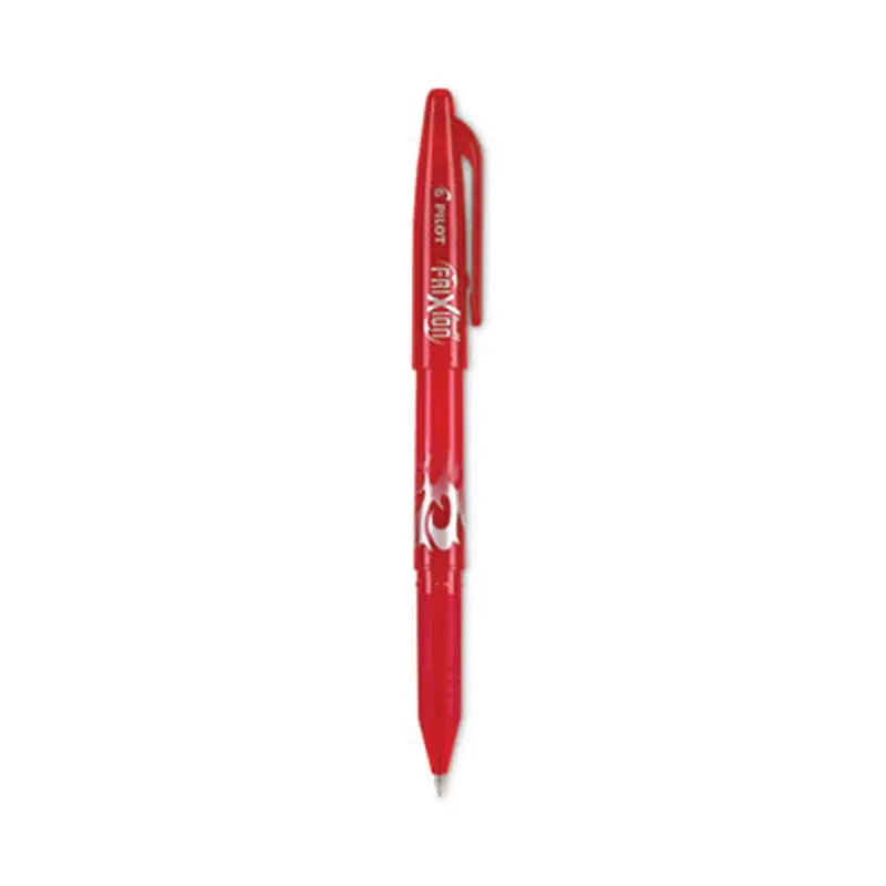 FriXion Ball Erasable Gel Pen, Stick, Fine 0.7 mm, Red Ink, Red Barrel - Pens | Pilot