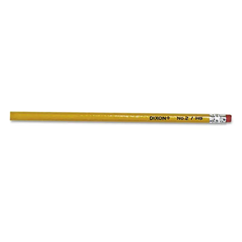 No. 2 Pencil Value Pack, HB (#2), Black Lead, Yellow Barrel, 144/Box - Pencils | Dixon