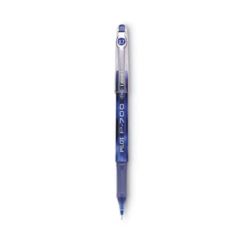 Precise P-700 Gel Pen, Stick, Fine 0.7 mm, Blue Ink, Blue Barrel, Dozen - Pens | Pilot