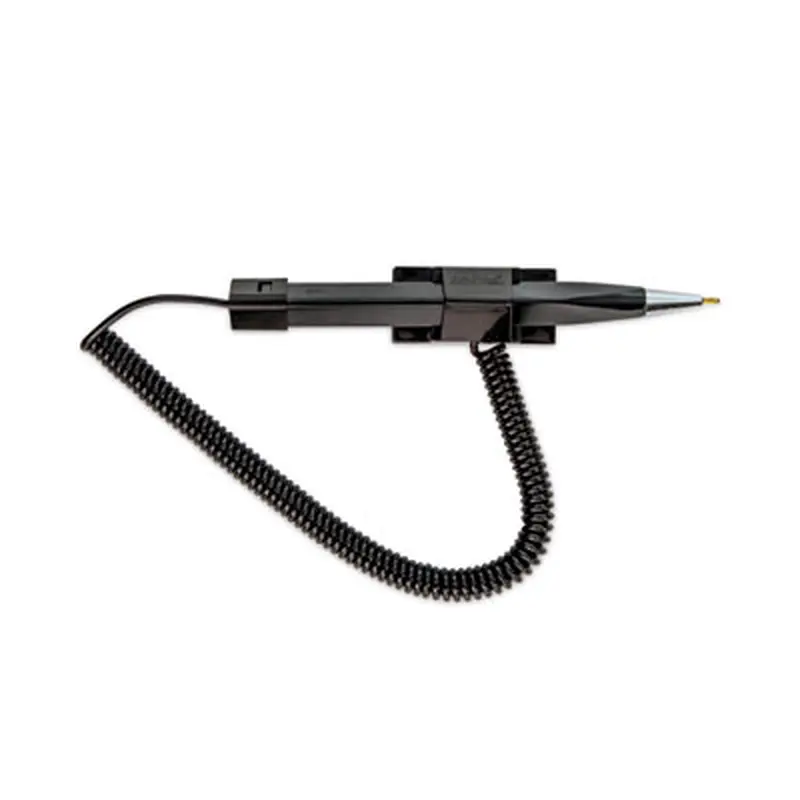 Wedgy Secure Antimicrobial Ballpoint Counter Pen, Fine 0.5 mm, Black Ink, Black Barrel - Pens | CONTROLTEK
