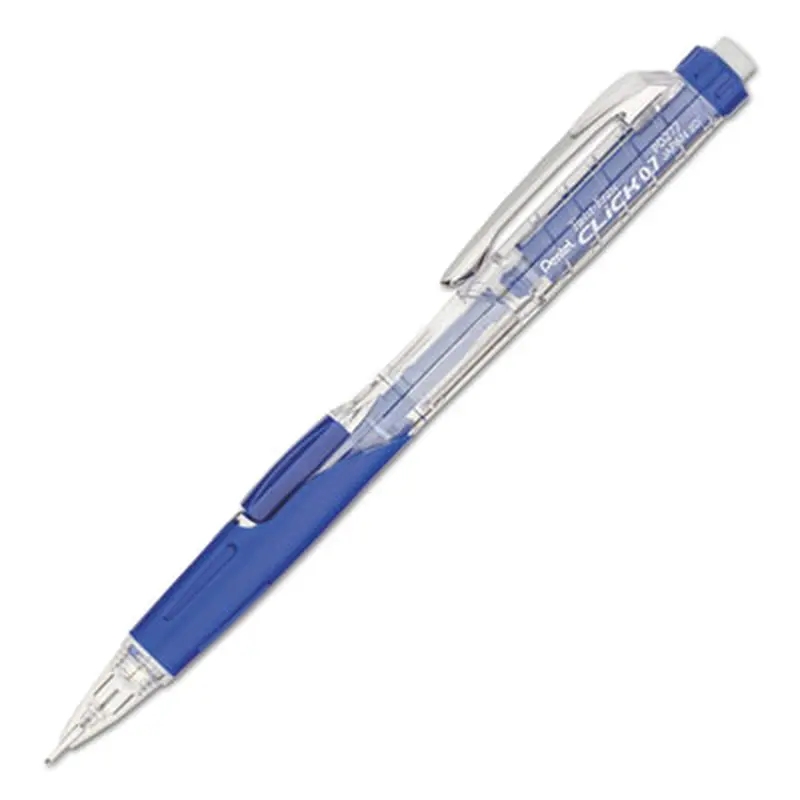 Twist-Erase CLICK Mechanical Pencil, 0.7 mm, HB (#2), Black Lead, Blue Barrel - Pencils | Pentel