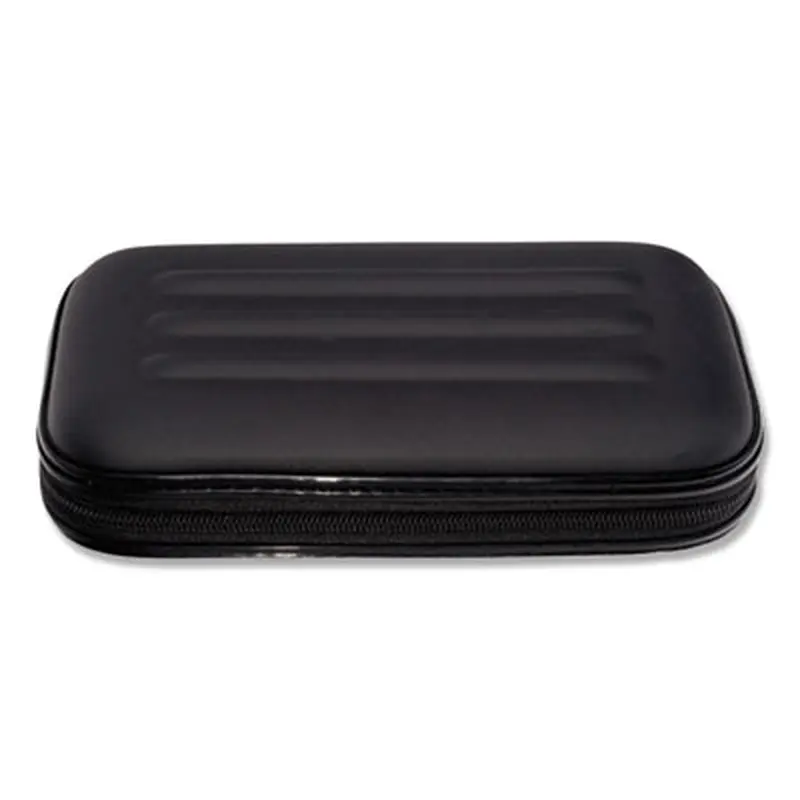 Large Soft-Sided Pencil Case, 8.75" x 5.25" x 2", Black - Pencil Pouches & Boxes | Innovative Storage Designs