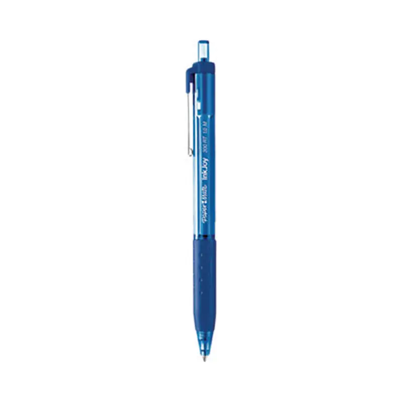 InkJoy 300 RT Ballpoint Pen, Retractable, Medium 1 mm, Blue Ink, Blue Barrel, 36/Pack - Pens | Paper Mate