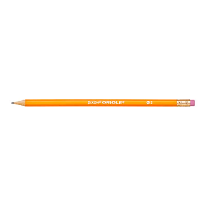 Oriole Presharpened Pencils, HB (#2), Black Lead, Yellow Barrel, 144/Pack - Pencils | Dixon