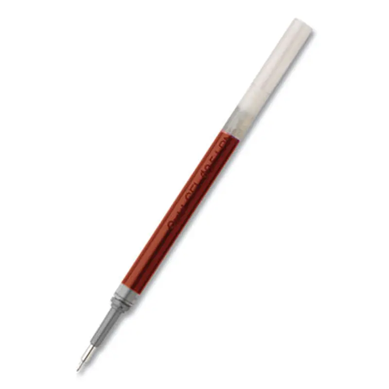 Refill for Pentel EnerGel Retractable Liquid Gel Pens, Fine Needle Tip, Red Ink - Pen & Marker Refills | Pentel