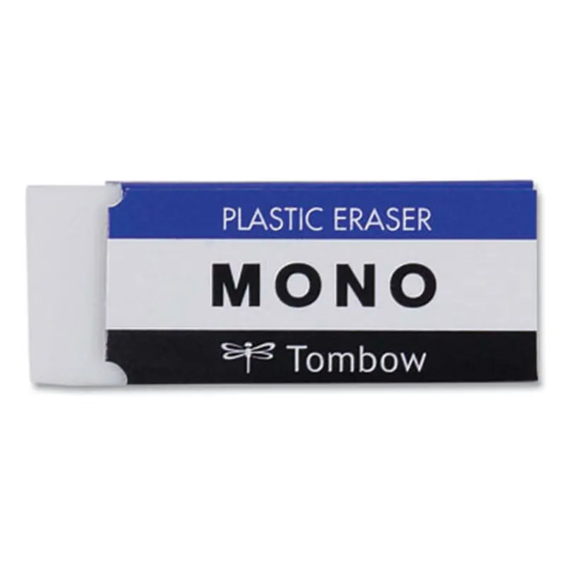 Eraser, For Pencil Marks, Rectangular Block, Small, White - Pencil & Ink Erasers | Tombow Mono