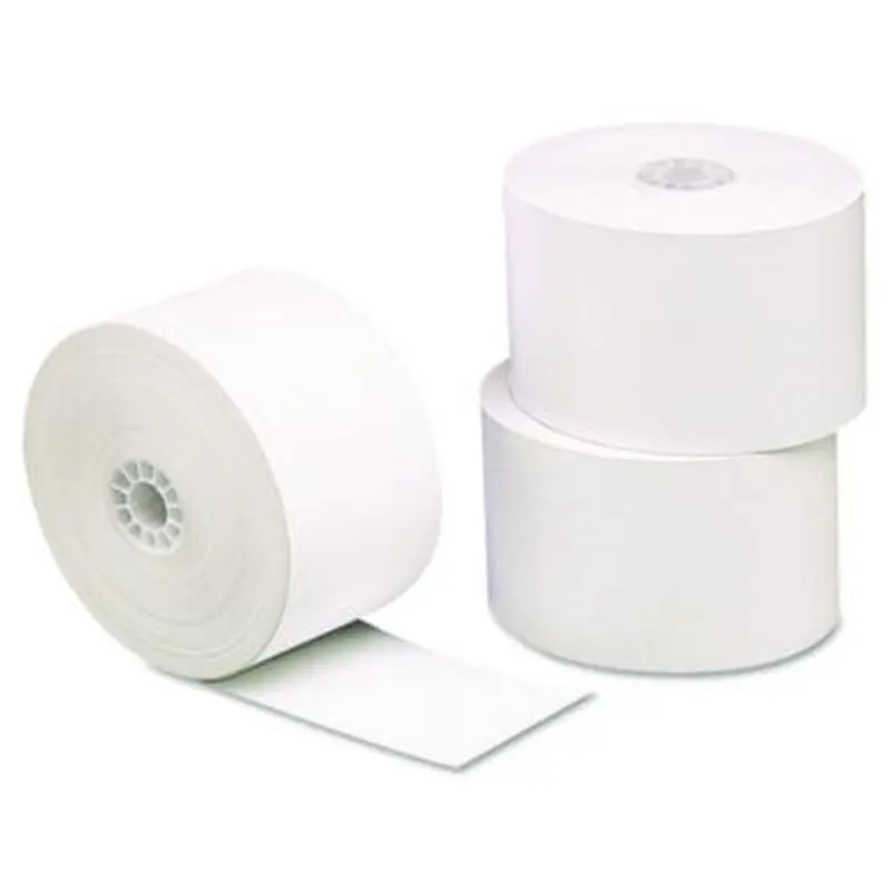 Direct Thermal Printing Paper Rolls, 3.13" x 230 ft, White, 10/Pack - Roll Paper | Universal
