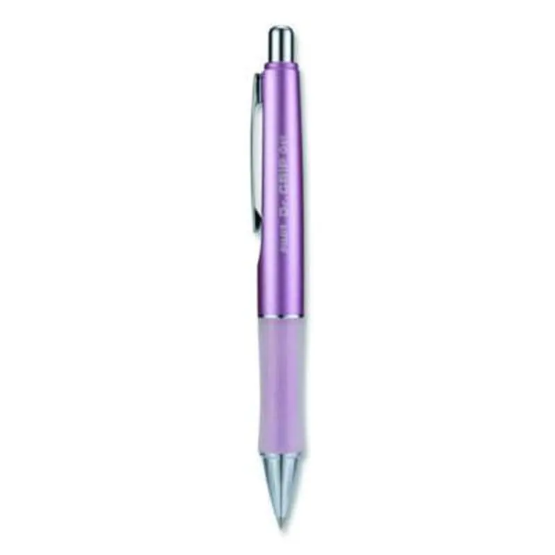 Dr. Grip Limited Gel Pen, Retractable, Fine 0.7 mm, Black Ink, Champagne Mauve Barrel - Pens | Pilot