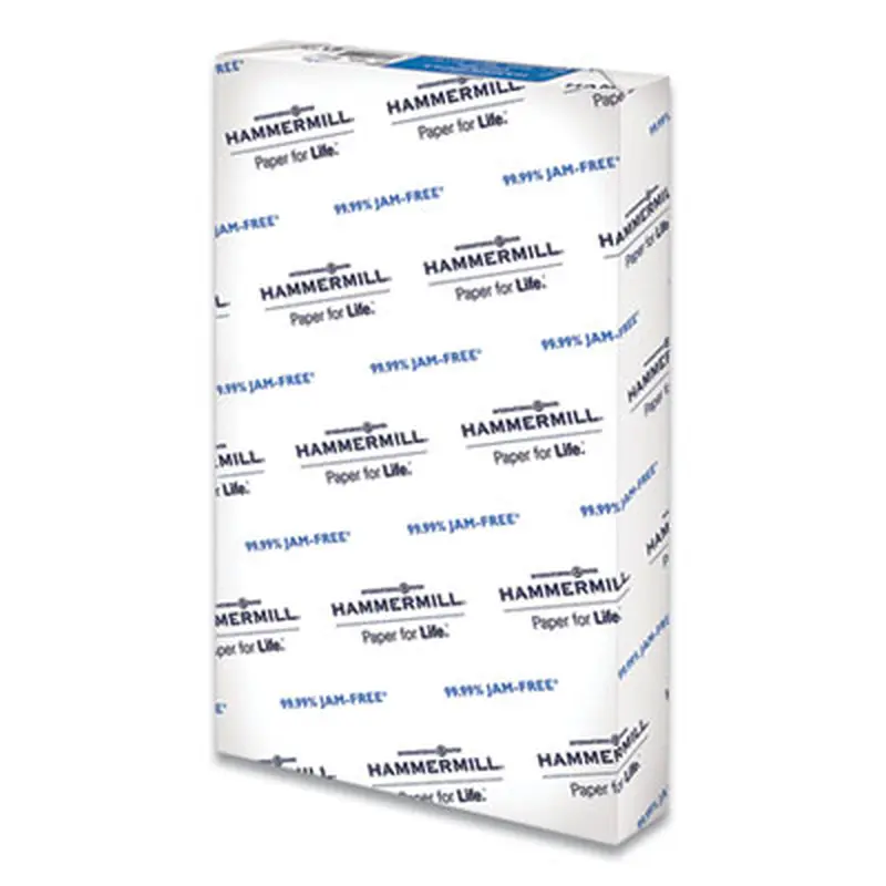 Copy Plus Print Paper, 92 Bright, 20 lb Bond Weight, 8.5 x 14, White, 500/Ream - Copy Paper | Hammermill