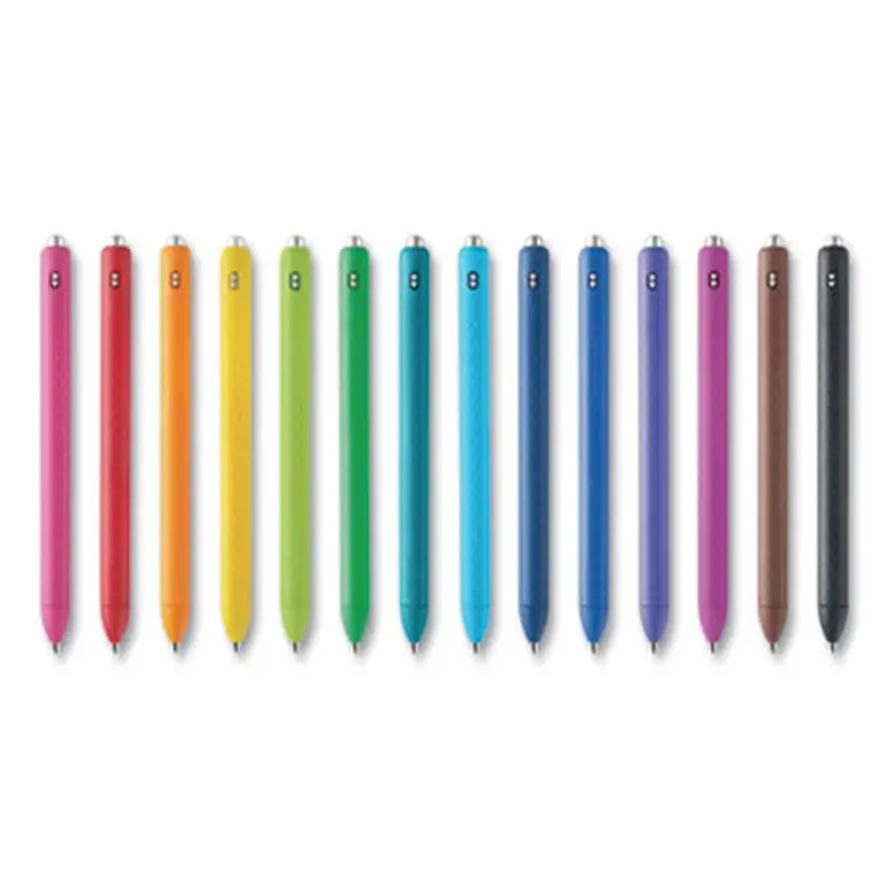 InkJoy Gel Pen, Retractable, Fine 0.5 mm, Assorted Ink and Barrel Colors, 14/Pack - Pens | Paper Mate