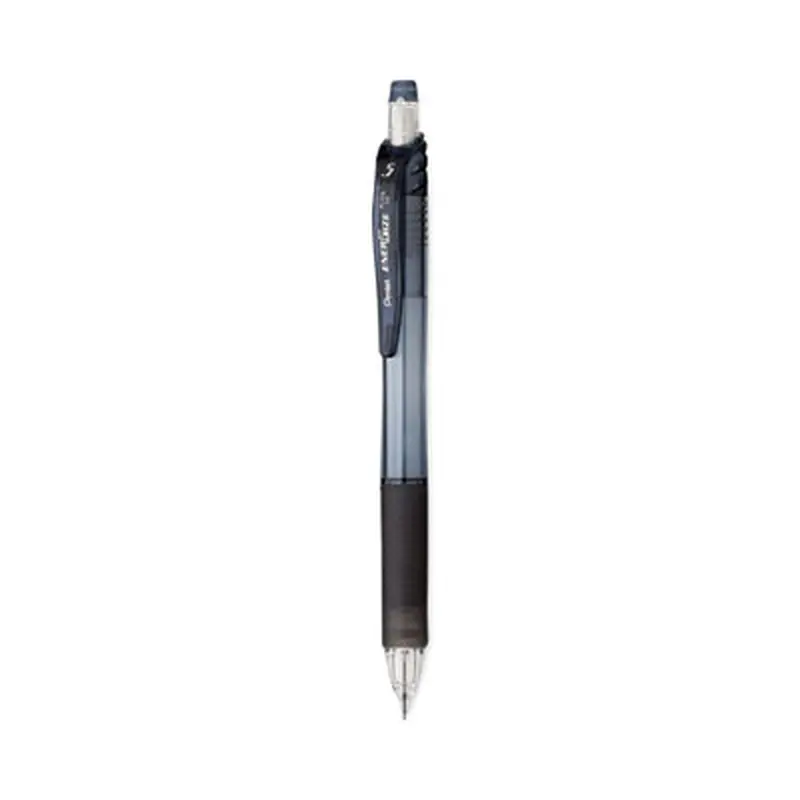 EnerGel RTX Gel Pen, Retractable, Medium 0.7 mm, Black Ink, Gray/Black Barrel, 5/Pack - Pens | Pentel