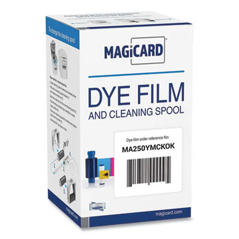 YMCKOK Color Ribbon, Black/Cyan/Magenta/Yellow - Correction Tapes | Magicard