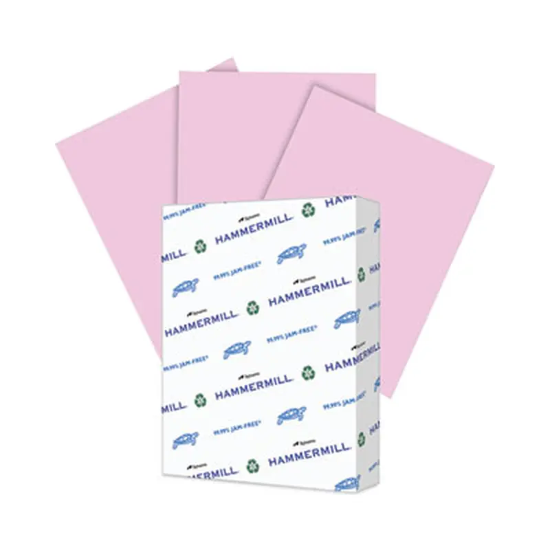 Colors Print Paper, 20 lb Bond Weight, 8.5 x 11, Lilac, 500/Ream - Copy Paper | Hammermill