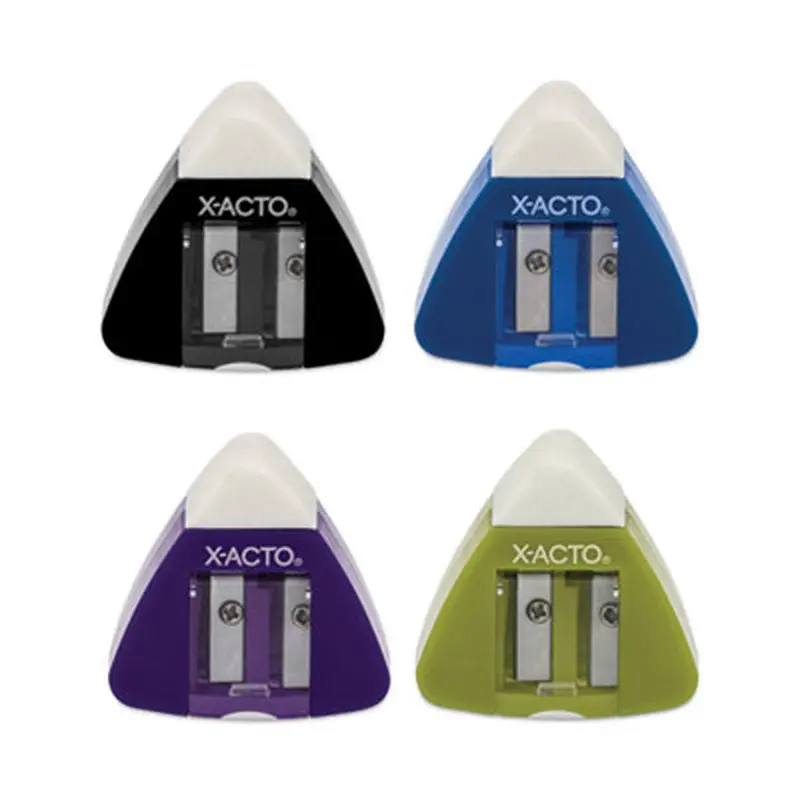 Manual Pencil Sharpener, Assorted Colors - Pencil & Crayon Sharpeners | X-ACTO