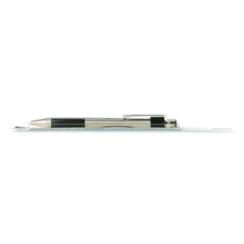 F-301 Ballpoint Pen, Retractable, Fine 0.7 mm, Black Ink, Stainless Steel/Black Barrel - Pens | Zebra