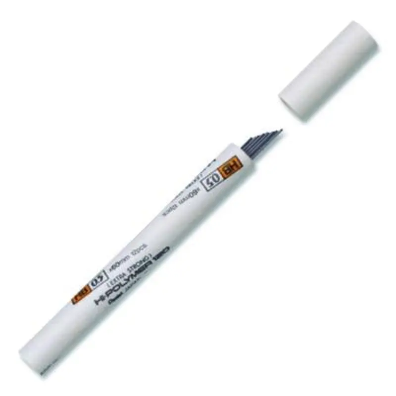 Premium Hi-Polymer Lead Refill, 0.5 mm, HB, 12/Pack - Pencil Lead | Pentel