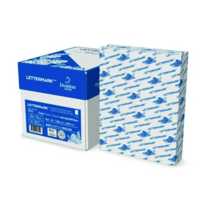 Custom Cut-Sheet Copy Paper, 92 Bright, Micro-Perforated 3.5" from Bottom, 20 lb Bond Weight, 8.5 x 11, White, 500/Ream - Copy Paper | Lettermark
