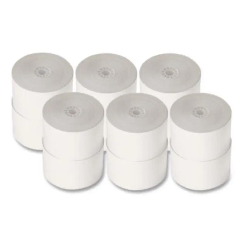 Direct Thermal Printing Paper Rolls, 0.69" Core, 2.31" x 400 ft, White, 12/Carton - Roll Paper | Iconex
