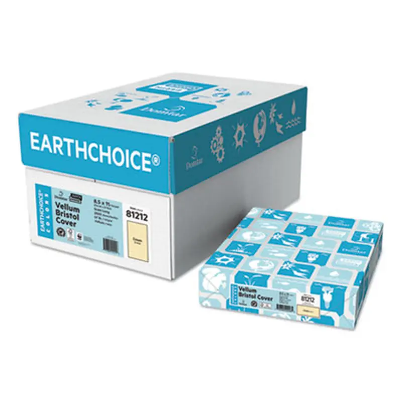 Cover Stock, 67 lb Bristol Weight, 8.5 x 11, Cream, 250/Pack - Card/Cover Stock | Domtar