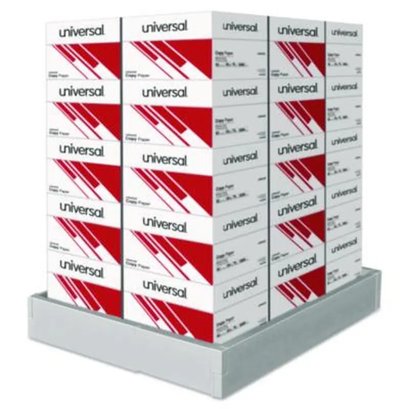 Legal Size Copy Paper, 92 Bright, 20 lb Bond Weight, 8.5 x 14, White, 500 Sheets/Ream, 10 Reams/Carton, 30 Cartons/Pallet - Copy Paper | Universal