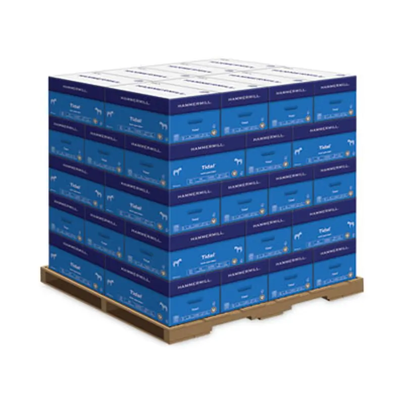 Tidal Print Paper, 92 Bright, 20 lb Bond Weight, 8.5 x 11, White, 500 Sheets/Ream, 10 Reams/Carton, 40 Cartons/Pallet - Copy Paper | Hammermill