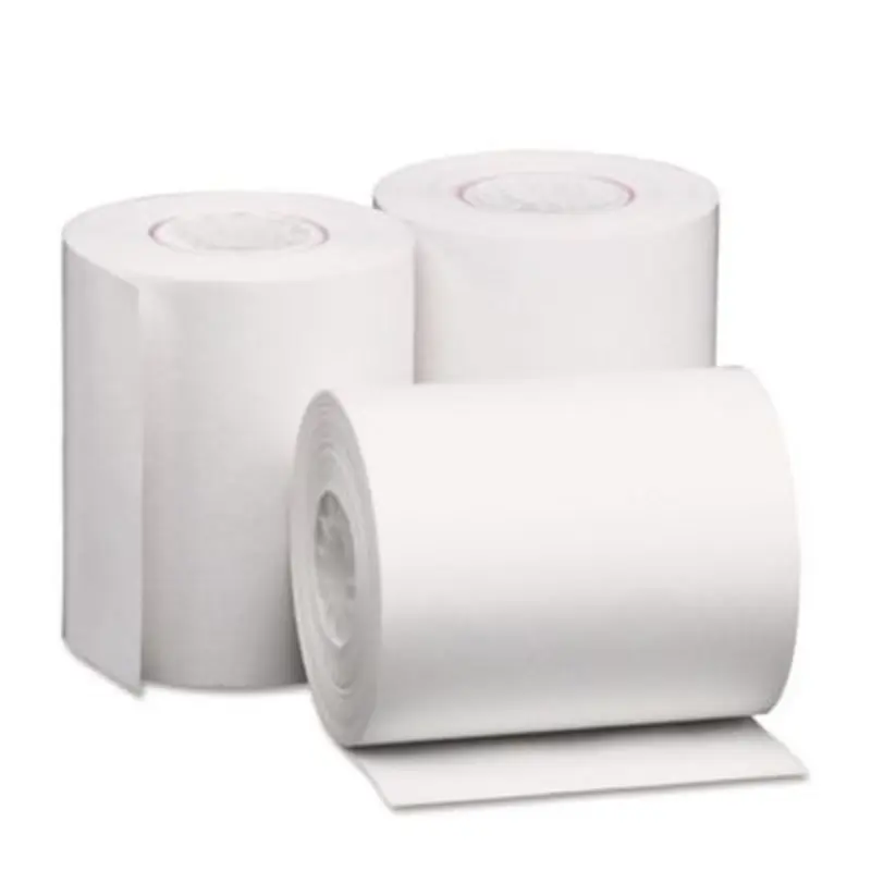 Direct Thermal Printing Paper Rolls, 2.25" x 80 ft, White, 50/Carton - Roll Paper | Universal