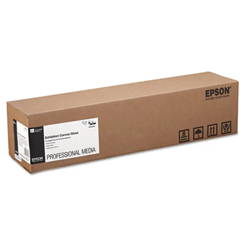 Exhibition Canvas, 22 mil, 24" x 40 ft, Glossy White - Photo Print Paper | Epson