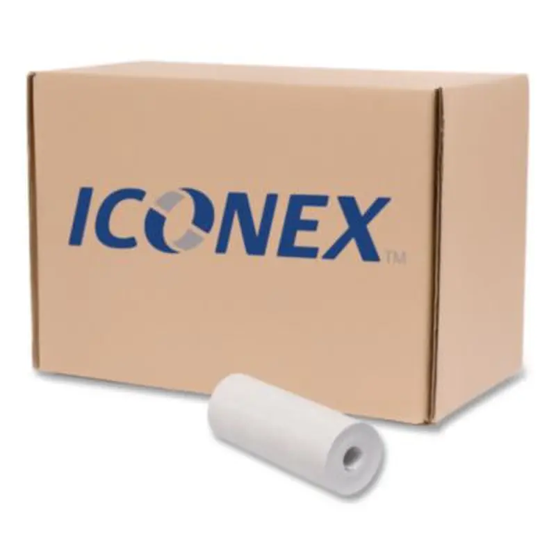 Direct Thermal Printing Thermal Paper Rolls, 2.25" x 24 ft, White, 100/Carton - Roll Paper | Iconex