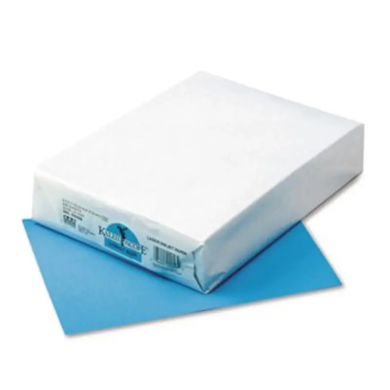 Kaleidoscope Multipurpose Colored Paper, 24 lb Bond Weight, 8.5 x 11, Cobalt Blue, 500/Ream - Copy Paper | Pacon