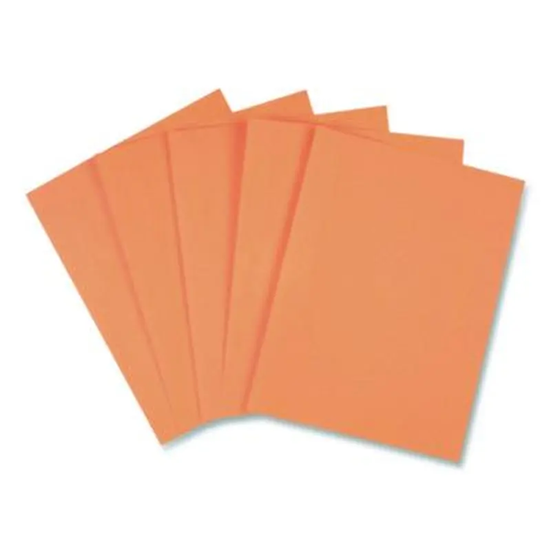 Brights Multipurpose Color Paper, 20 lb Bond Weight, 8.5 x 11, Orange, 500 Sheets/Ream, 5 Reams/Carton - Copy Paper | Staples