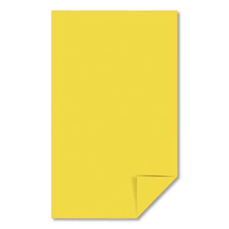 Color Paper, 24 lb Bond Weight, 8.5 x 14, Solar Yellow, 500/Ream - Copy Paper | Astrobrights