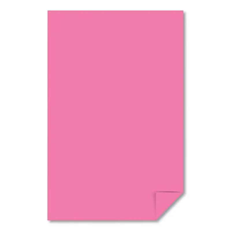 Color Paper, 24 lb Bond Weight, 11 x 17, Pulsar Pink, 500/Ream - Copy Paper | Astrobrights
