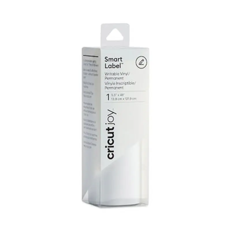 Joy Smart Label Writable Vinyl, 5.5 x 48, White - Wide-Format Print Paper | Cricut