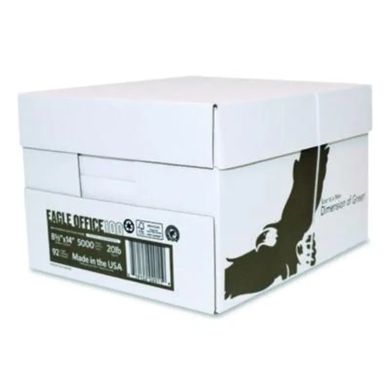 Recycled Multipurpose Paper, 92 Bright, 20 lb Bond Weight, 8.5 x 14, White, 500/Ream, 5 Reams/Carton - Copy Paper | American Eagle Paper Mills