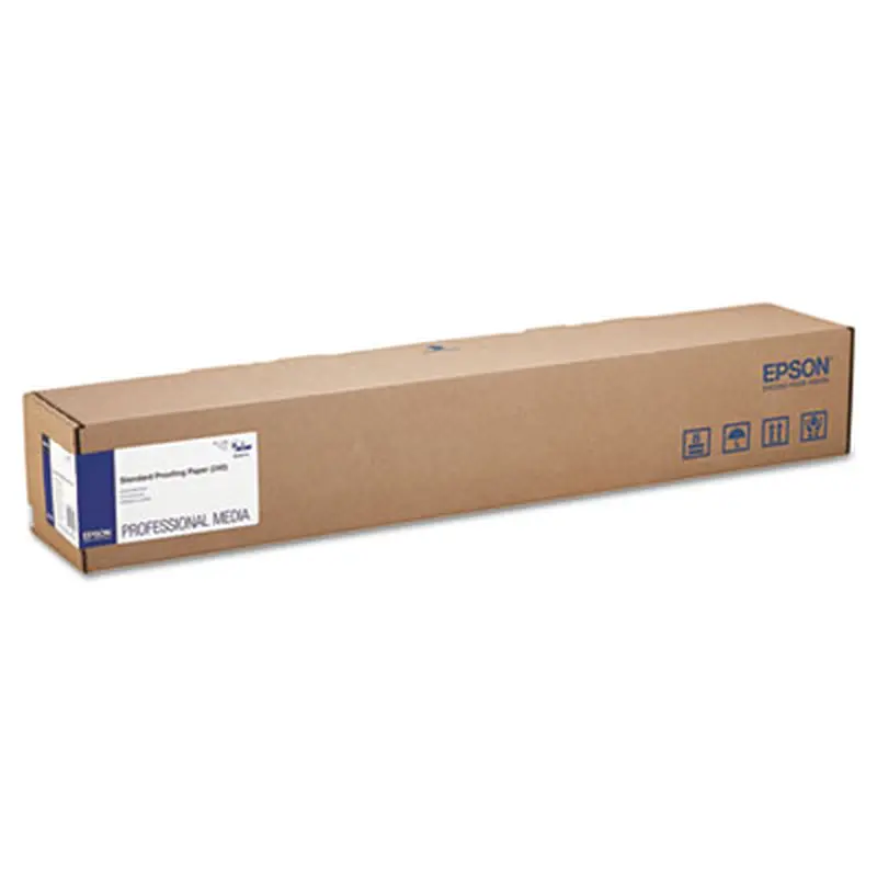 Standard Proofing Paper Roll, 9 mil, 36" x 100 ft, Semi-Matte White - Photo Paper | Epson