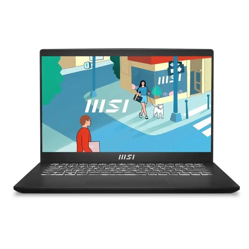 (Commercial) MSI Modern Series Notebook 15.6' FHD Intel Raptor Lake i5-1335U Onboard DDR4 16GB 512GB SSD Windows11 Pro Intel Iris Xe Graphics