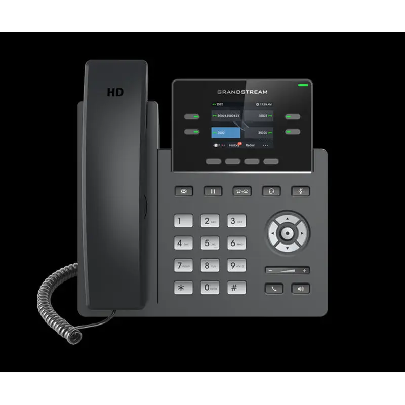 *LS* Grandstream GRP2612 4 Line IP Phone, 2 SIP Accounts, 320x240 Colour Screen, HD Audio, Includes PSU *LAST STOCK*