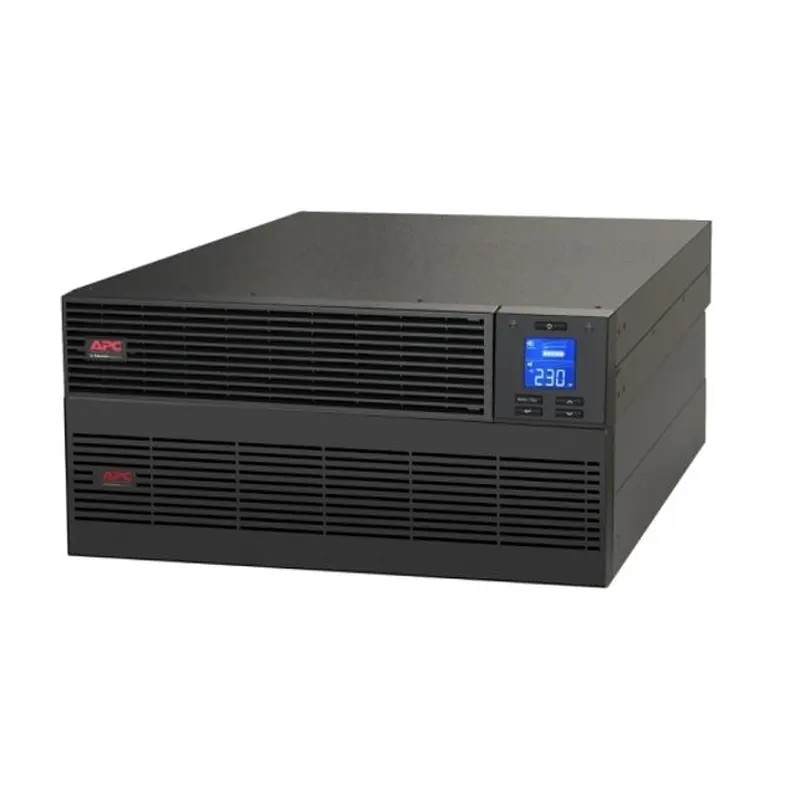 APC Easy UPS 10000VA/10000W Online UPS, 5U RM, 230V/HW Input, 1x HW Outlets, Lead Acid Battery, W/ Battery Pack, W/ Rail Kit
