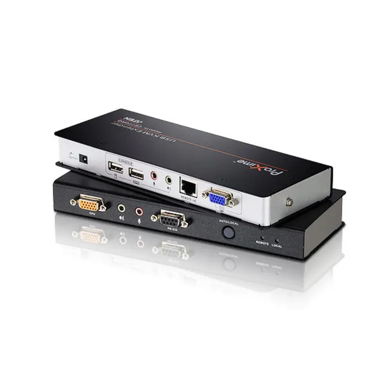 Aten KVM Extender Kit VGA/Audio Cat 5 Extender With Deskew, 1920x1200@60Hz 150m, 1280x1024@60Hz 300m