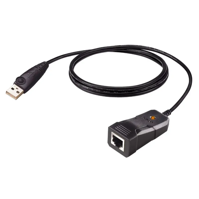 Aten USB to RJ-45 (RS-232) Console Adapter (FTDI/1.2 m), Adopts FTDI chip for enhanced device compatibility