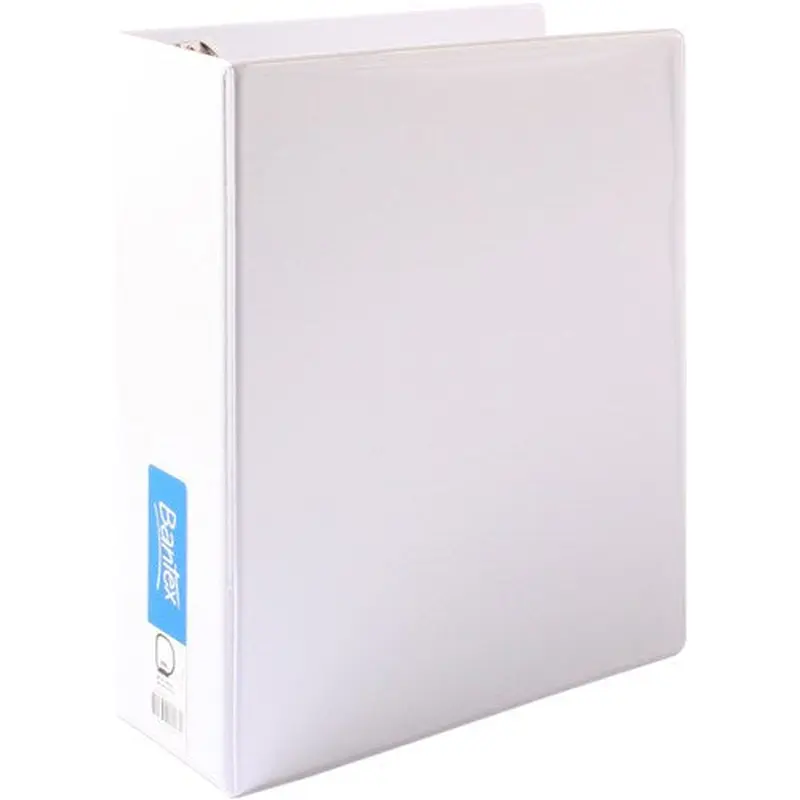 Bantex Insert Binder A4 3D 65mm White
