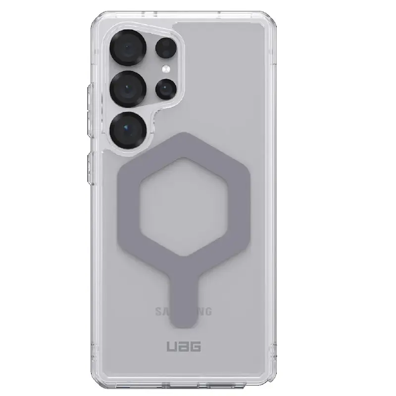 UAG Plyo Pro Samsung Galaxy 25 Ultra 5G (6.9') Rugged Case - Ice/Silver, DROP  Military Standard, Raised Screen Surround, 10 Years Warranty
