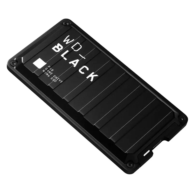 WD Black P50 500GB External Portable Game Drive SSD ~2000MB/s USB-C USB 3.2 Gen 2x2 Type C & Type A Durable Shock Resistant for PS4 Xbox One PC Mac 5y