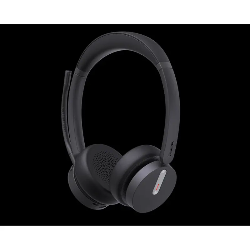 Yealink BH70 Bluetooth Wireless Stereo Headset UC USB-A, Microsoft Teams & UC Certified, 3-Mic Noise Cancellation, 35 Hours Talk Time,Wearing Comfort